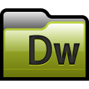 Folder Adobe Dreamweaver Icon 128x128 png